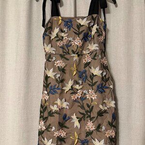 Endless Rose Embroidered Floral Mini Dress – Size Large